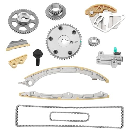 2.4L Engine Timing Chain Set With Camshaft Adjuster & VVT Gear, Compatible