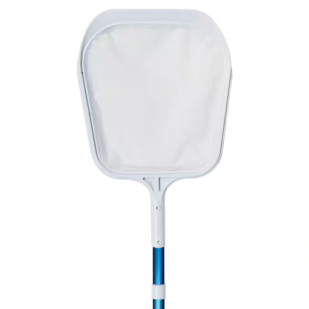 Swimming Pool and Spa Skimmer with 4Ft. to 8Ft. Telescoping Pole