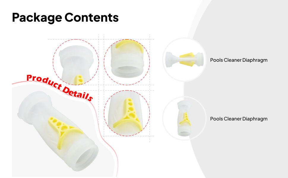 Diaphragm Accessory Easy to Mount Long Service Life Good
