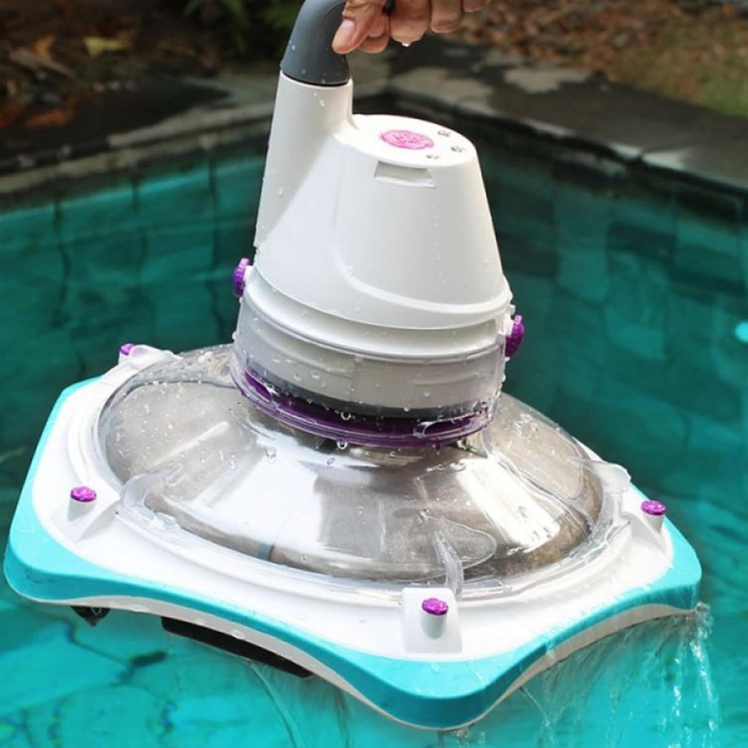 Telsa 85 Rechargeable Pool Vacuum Cleaner Set Handheld 11.1V Lithium-ion
