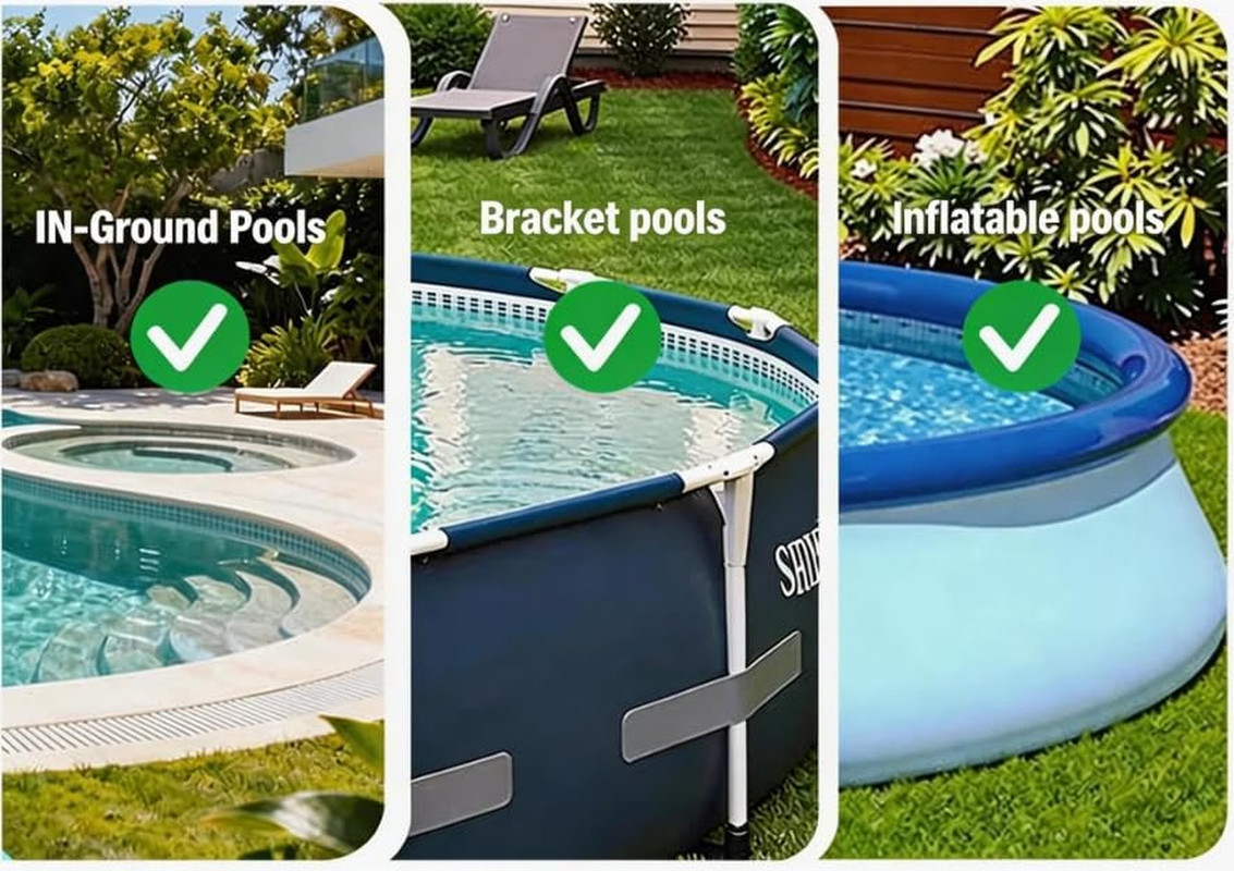 Robotic Pool Cleaner, Cordless Pool Vacuum with Powerful Suction,120-Min Runtime
