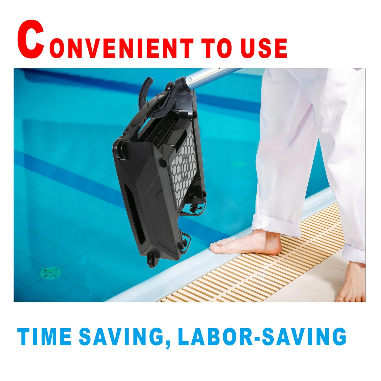 Pool Robot Retrieval Hook for All Robotic Cleaners Universal Attachment