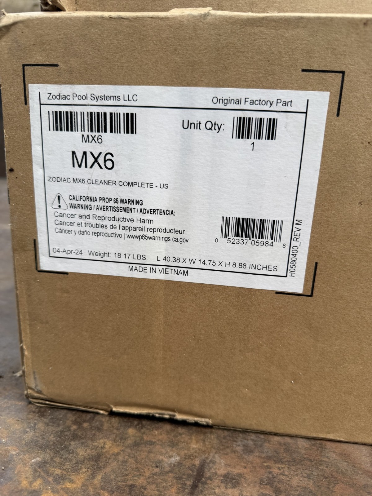 Zodiac – MX6 Advanced Suction Side Automatic Pool Cleaner