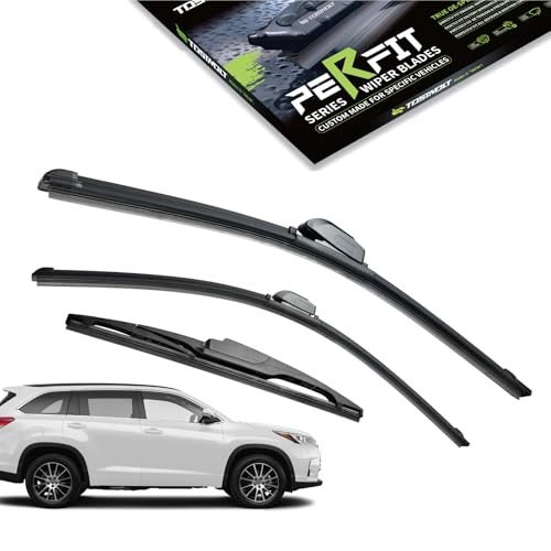 3pcs Front+Rear Direct Fit For 08-19 Highlander / 21-25 Sienna / 10-23 GX460