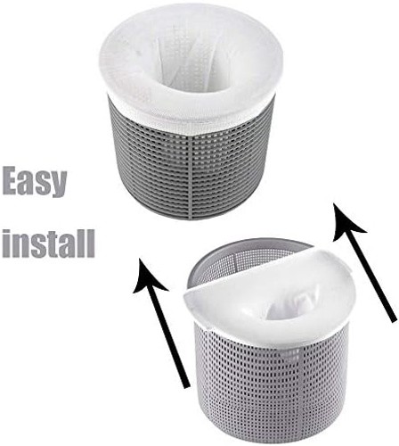 100 Pack Pool Skimmer Socks,Pool Filter Socks Reusable Pool and Spas Filters …