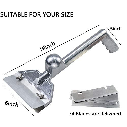 LRui Griddle Scraper Heavy Duty Grill Scraper Set with 5 griddle scraper set