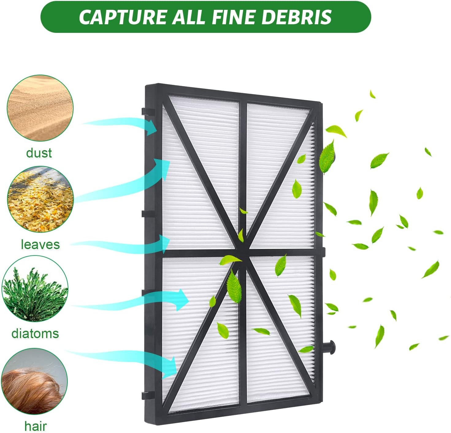 Robotic Pool Cleaner Ultra Fine Filter Compatible with Dolphin Nautilus CC Plus,