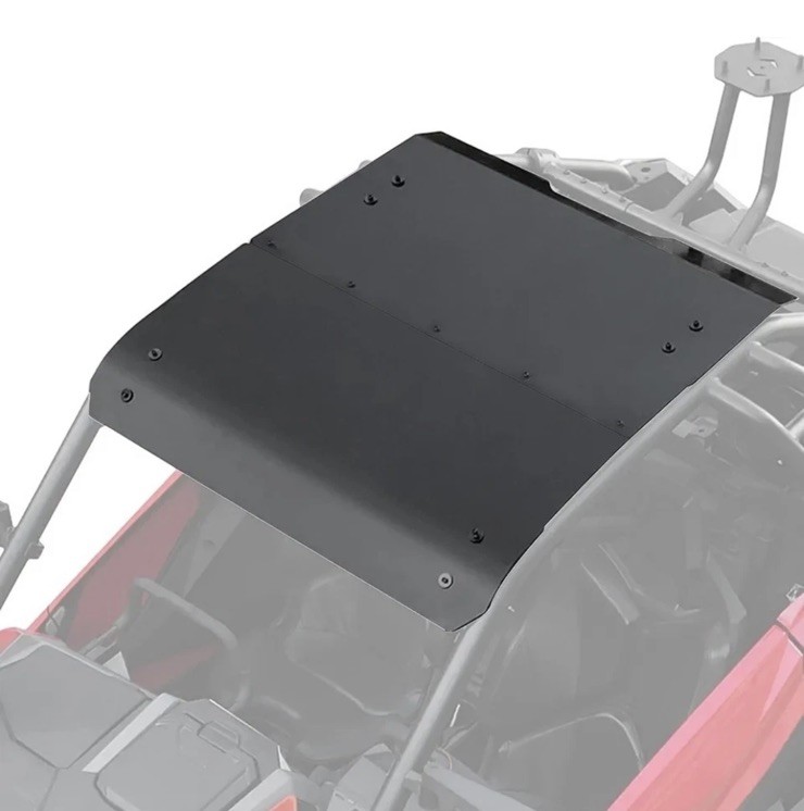 Aluminum Roof for Polaris RZR PRO XP, Heavy Duty Black for 2 Seater 2020-2025