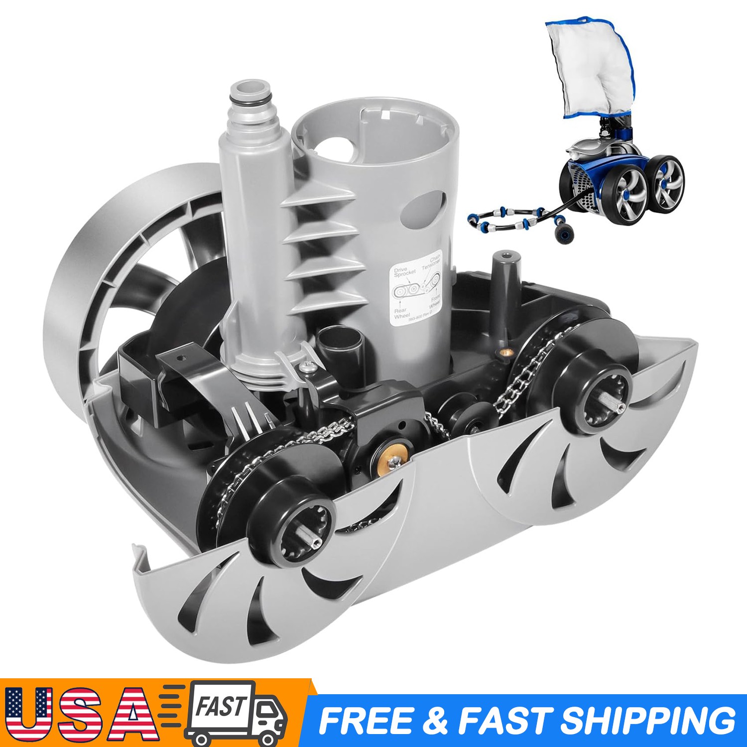 For Zodiac Polaris R0543200 3900 Sport Robotic Swimming Pool Cleaner Rebuild Kit