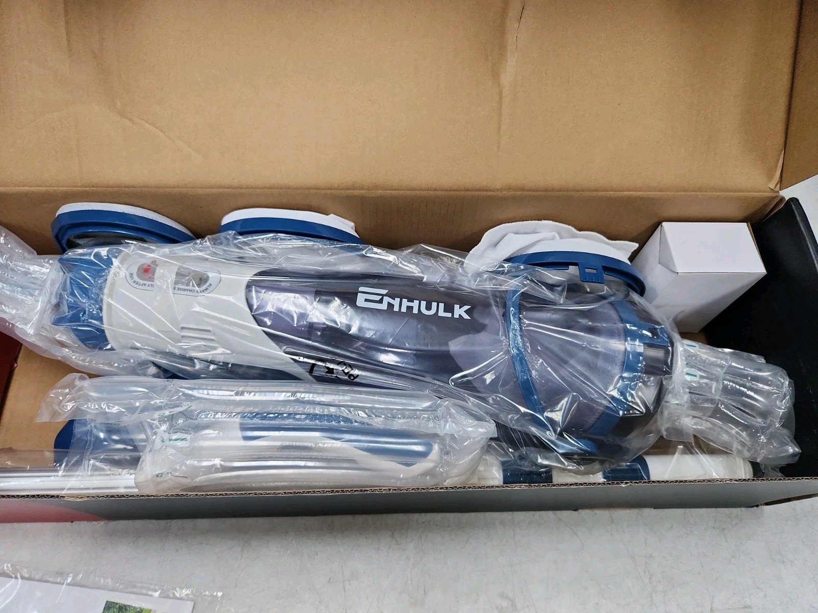 NEW Enhulk Rechargeable Handheld Cordless Pool Vacuum – PC10PRO – Blue