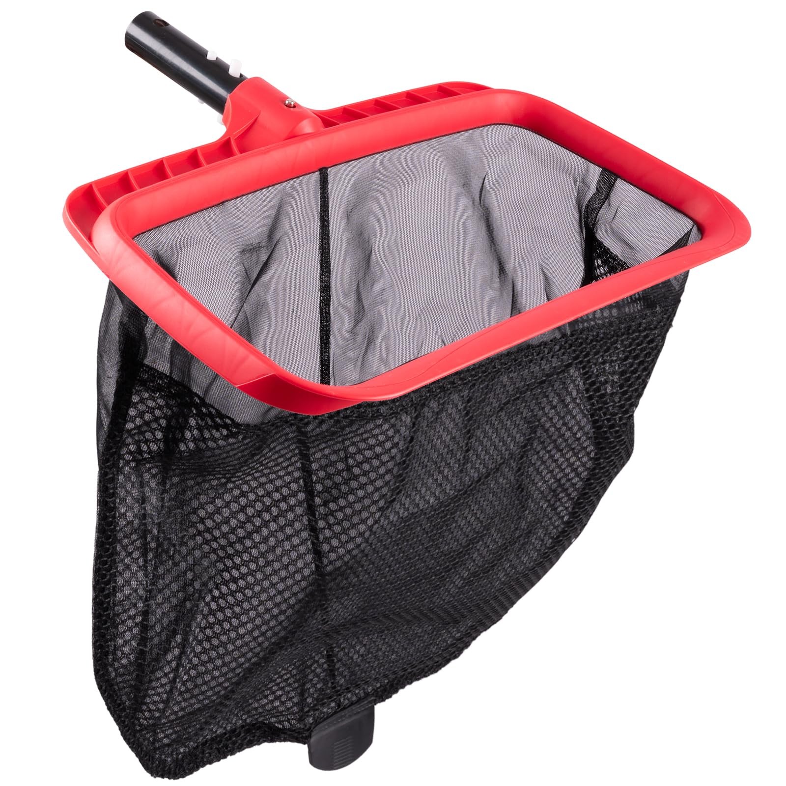 Pool Skimmer Net, Upgraded Pool Net Skimmer with Double-Layer Netting Bag, Pool