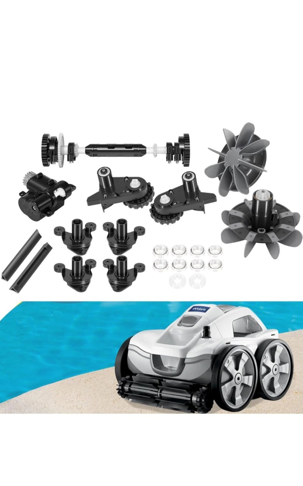 for Polaris Quattro P40 P4000 Factory Tune Up Kit Rebuild Replace Parts R0995100