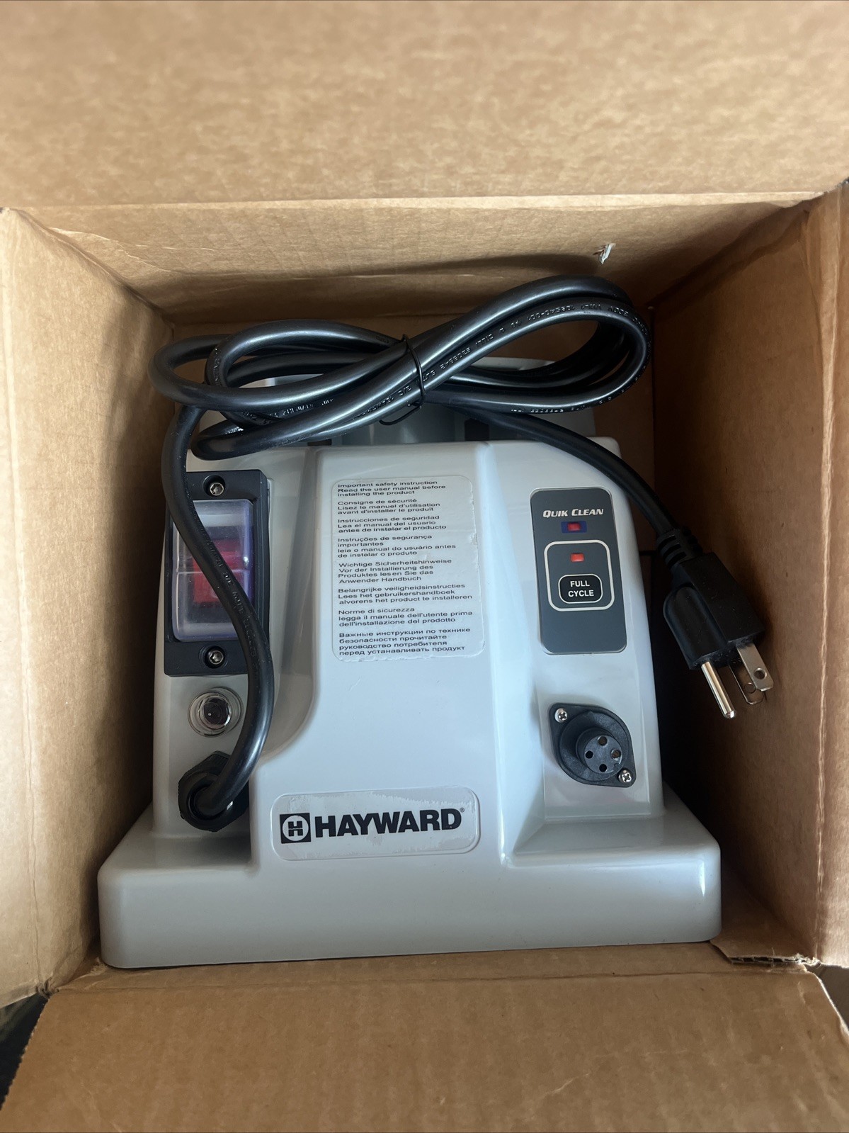 Hayward RC97453QC Power Supply For Tigershark Quick Clean. 110V