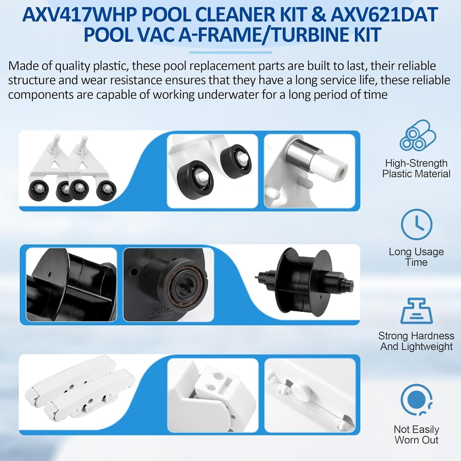 Hayward Pool Vac XL/Navigator Pro A-Frame and Pod Tune-Up Kit Replacement