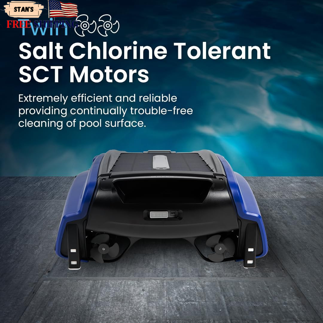 Betta SE Solar Powered Automatic Robotic Pool Surface Skimmer Cleaner Blue NEW