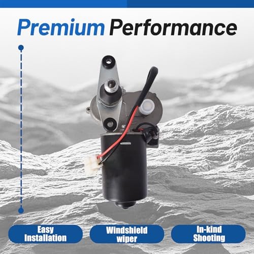 12V Electric Windshield Wiper Motor Kit Replacement for Polaris RZR