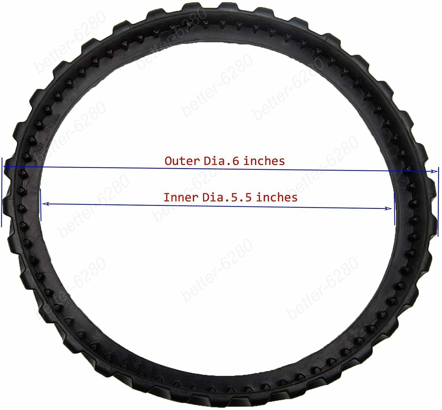 2 Pack MX8 MX6 Pool Cleaner Tire Track R0526100 For Zodiac MX8 Elite, MX6 Elite