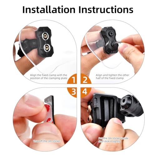 Motorcycle Windshield Extension, Upgraded Heightened Adjustable Smoke Grey