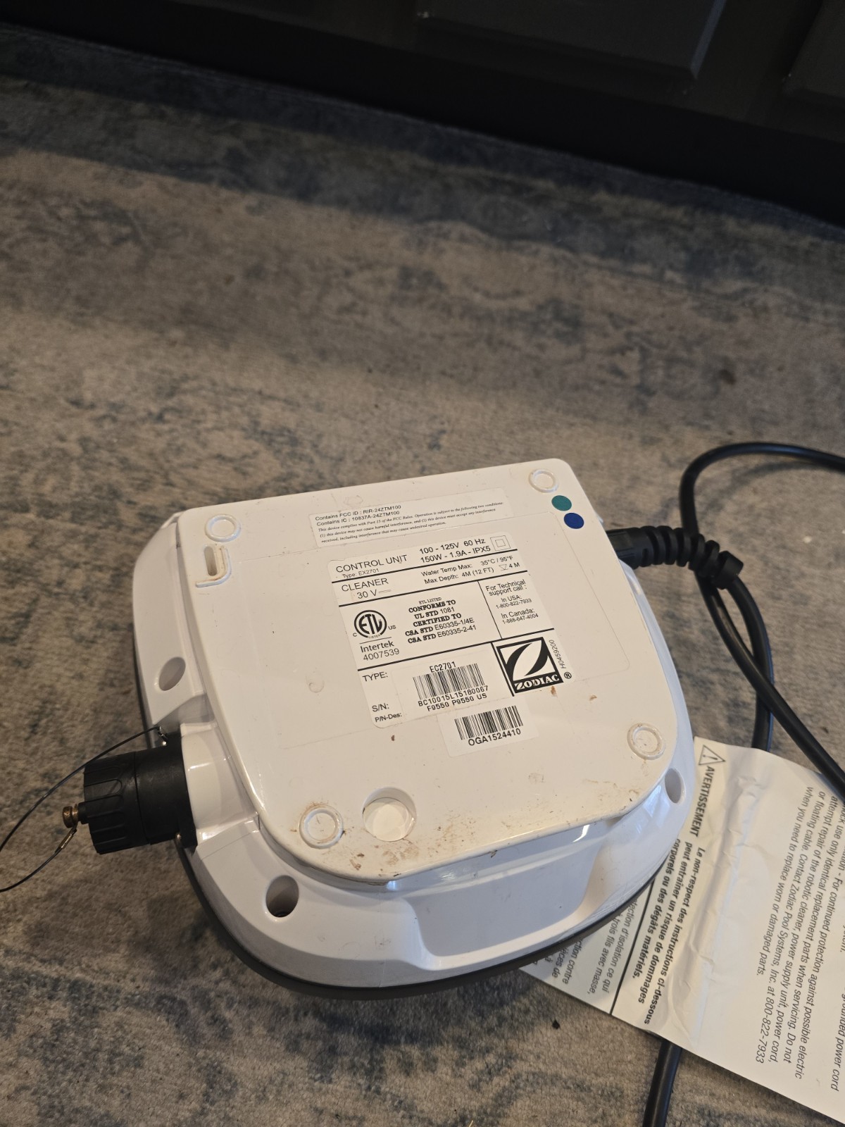 MINT WITH REMOTE Polaris R0588300 Polaris 9550 Control Unit Works Great