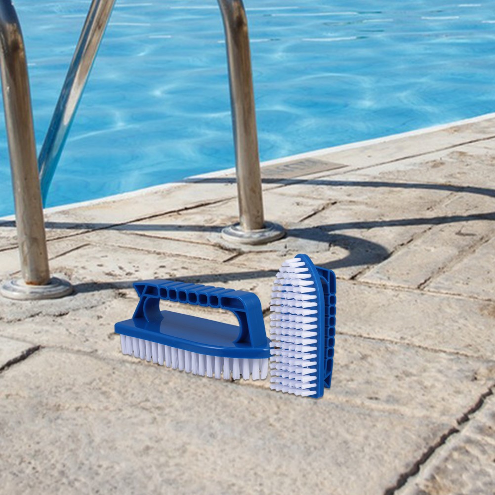 2pcs Multi Purpose Scrub Brush Utility Brush Swimming Pool Cleaning Tools