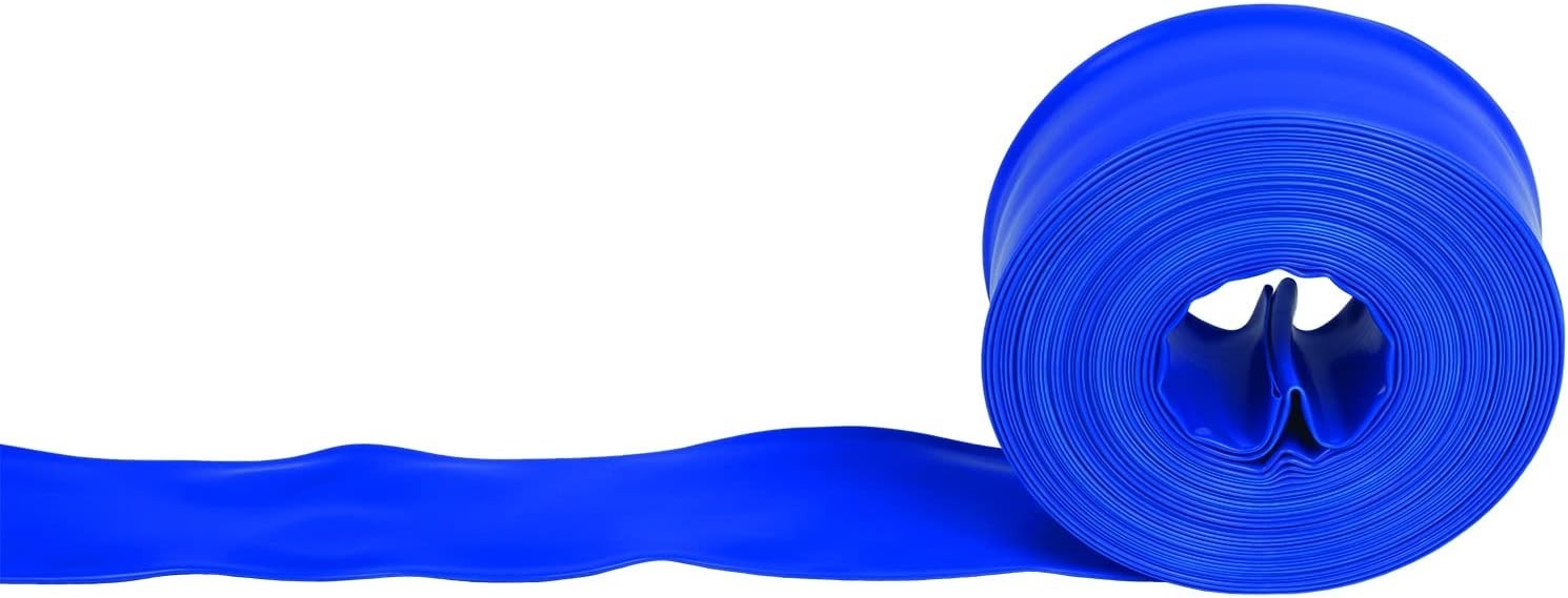 Flexible 1.5-Inch x 50ft Pool Backwash Hose – Ideal for In-Ground & Above-Ground
