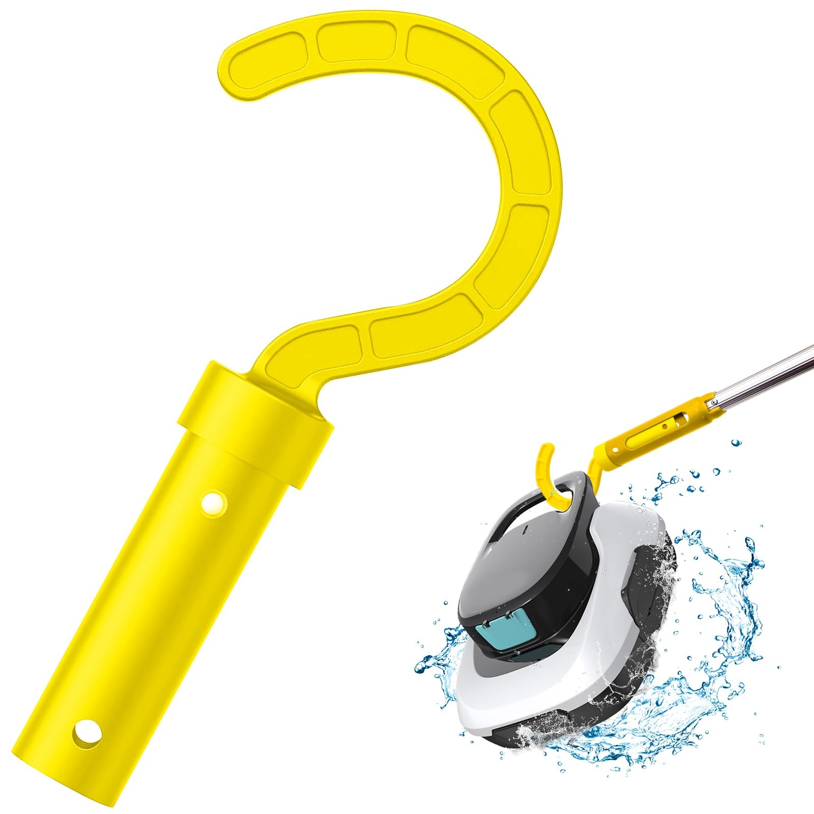 Hook for Robotic Pool Cleaner, Pool Hook for Poles with All Pool Vacuum Inclu…