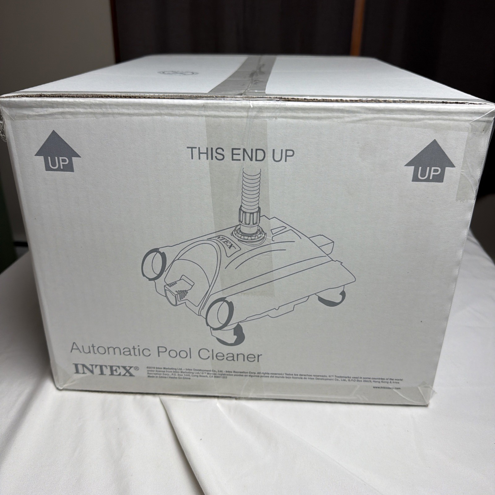 Intex 28001E Swimming Pool Automatic Vacuum Cleaner With One Hose New In Box