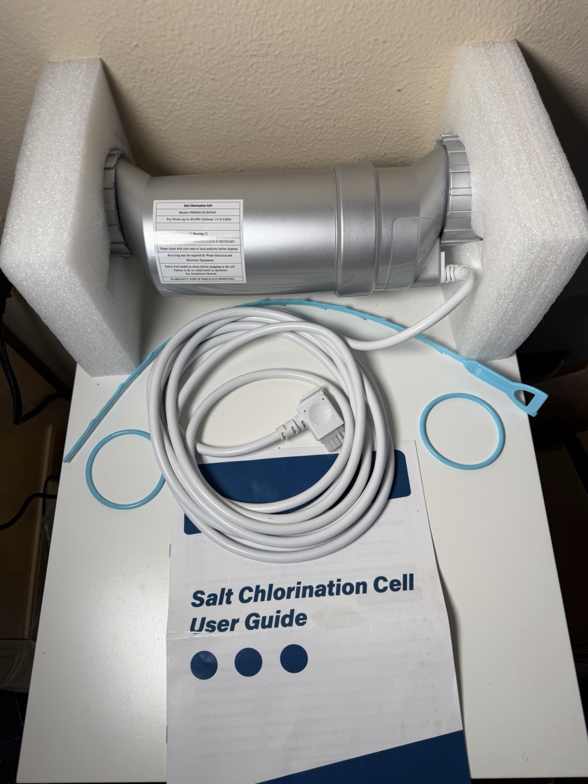 T-15 Salt Cell Replacement for Hayward W3T-CELL-15 3+ Year Titanium 40000 Gal