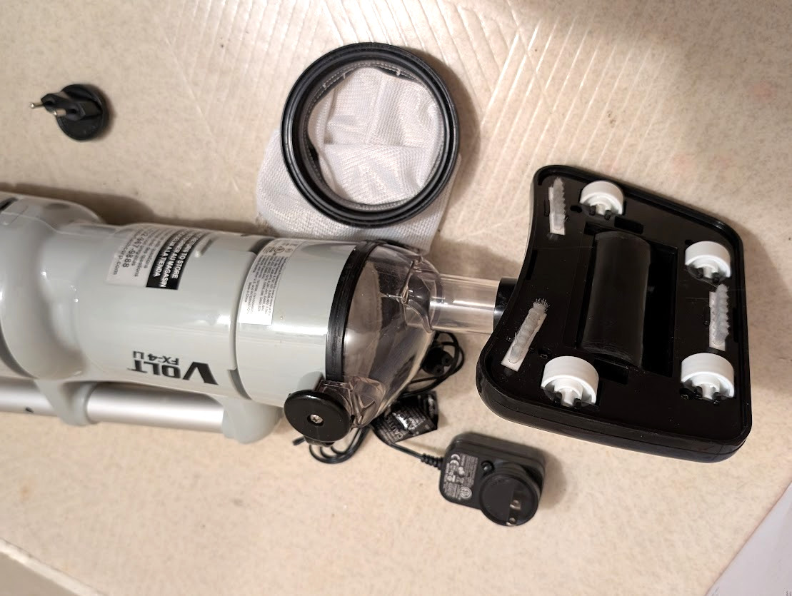 Volt FX-4Li Cordless Pool Spa Vacuum Rechargeable Handheld Cleaner for Swimming