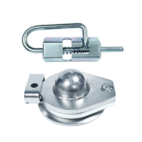 Gooseneck Coupler Head with Handle, 30000-pound Rating, Universal Fit for