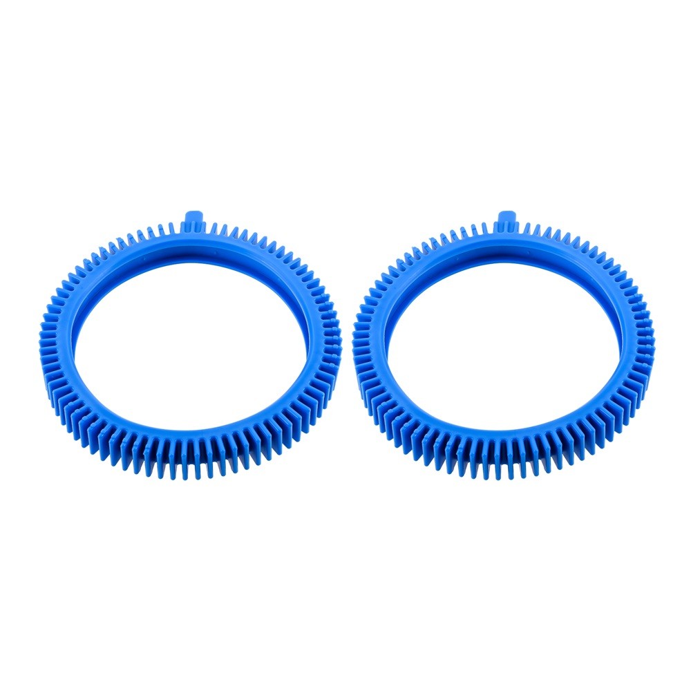 2Pcs 896584000-143 Blue Front Tires with Super Hump For Swimming Pool Cleaners