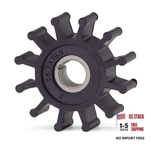 10077K Impeller Compatible with Sherwood Raw Sea Outboard Replacement