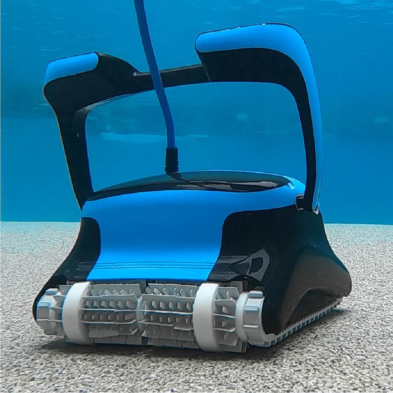 Dolphin Nautilus CC Supreme Robotic Pool Vacuum and Caddy Wi-Fi connectivity