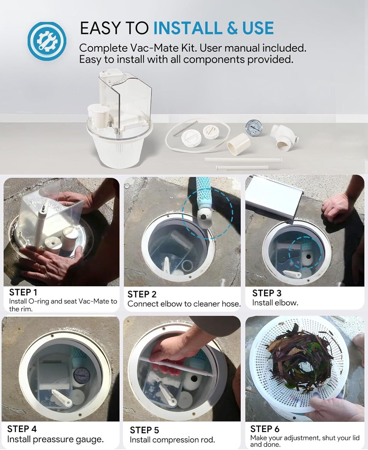 R211100 Vac-Mate Pool Cleaner Dispenser Box for Certikin, Filtrite, PoolRite