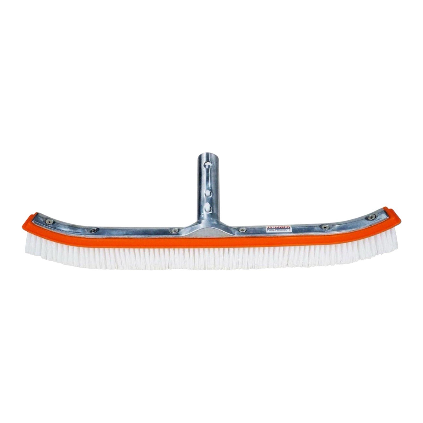 Heavy-Duty Pool Brush 18” | Premium Curved Design + Bonus Gift Included