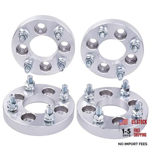 4PC 4×156 ATV UTV Wheel Spacers 1 Inch with 12×1.5 Studs 131mm 1 Inch-4 PCS