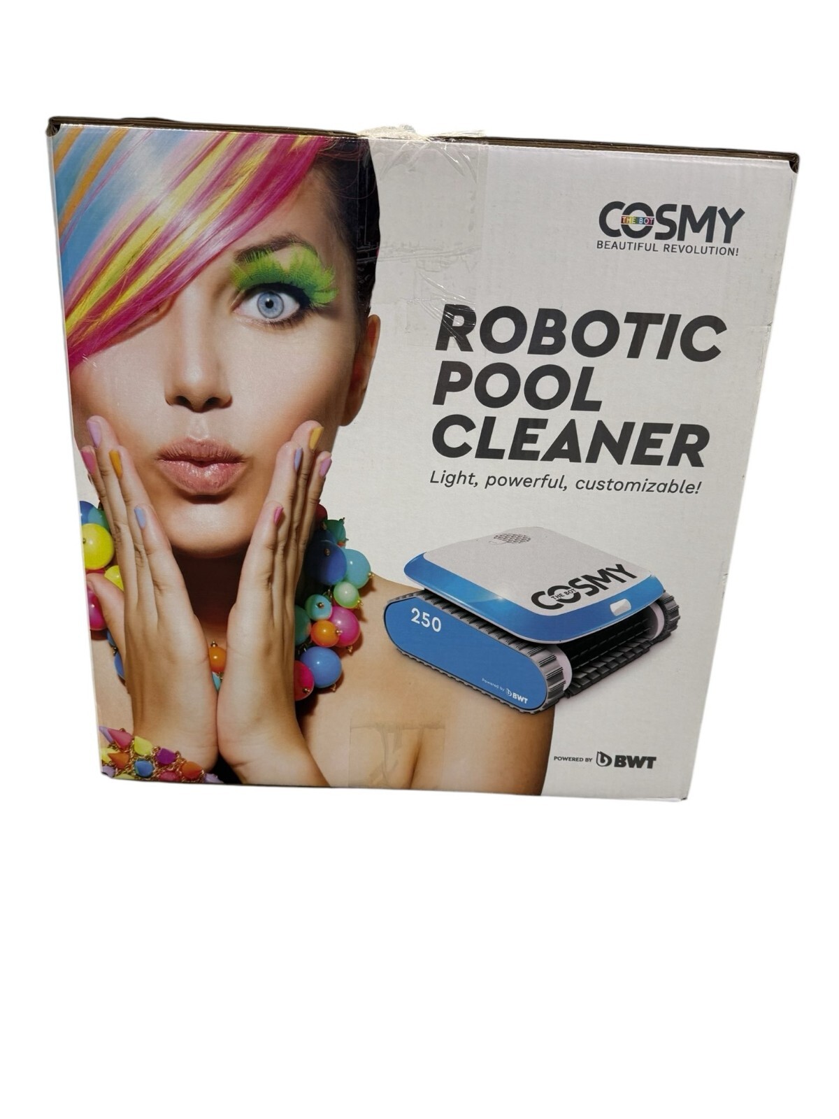 COSMY THE BOT 250 BY BWT P/N: RURN-NOYO-S2M70 ROBOTIC POOL CLEANER