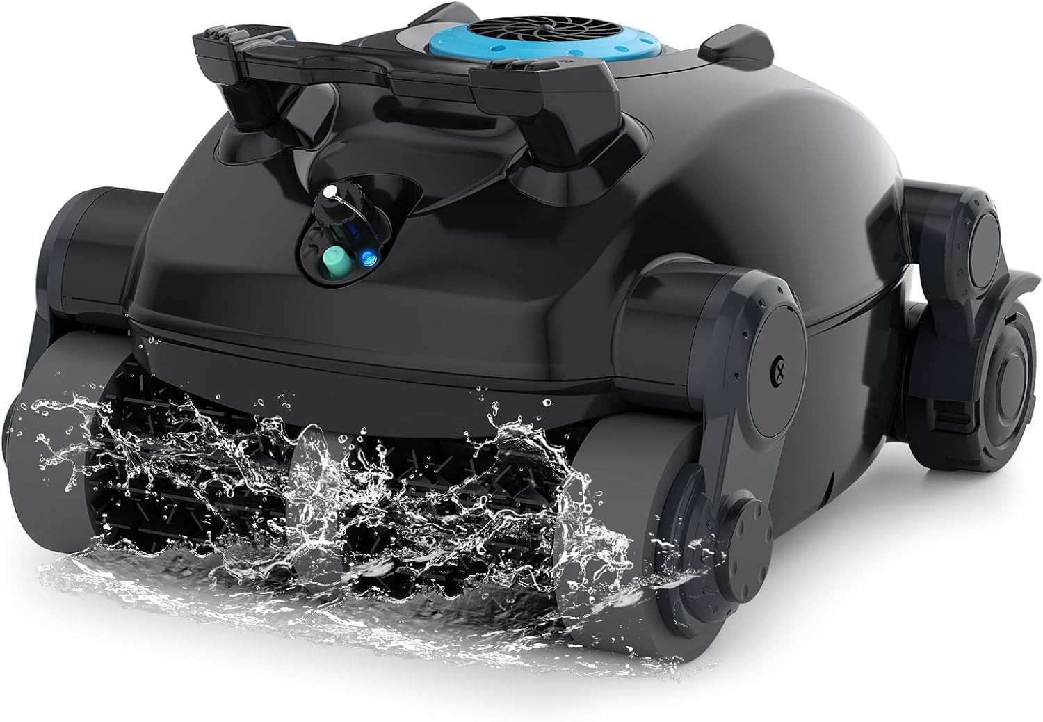 Cordless Robotic Pool Cleaner Wall Climbing Large Capacity