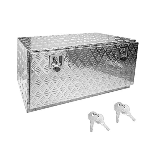 36&Prime; x 18&Prime; x 18&Prime; Truck Tool Box Pickup Truck Bed Toolbox Heavy 36*18*18 Silver