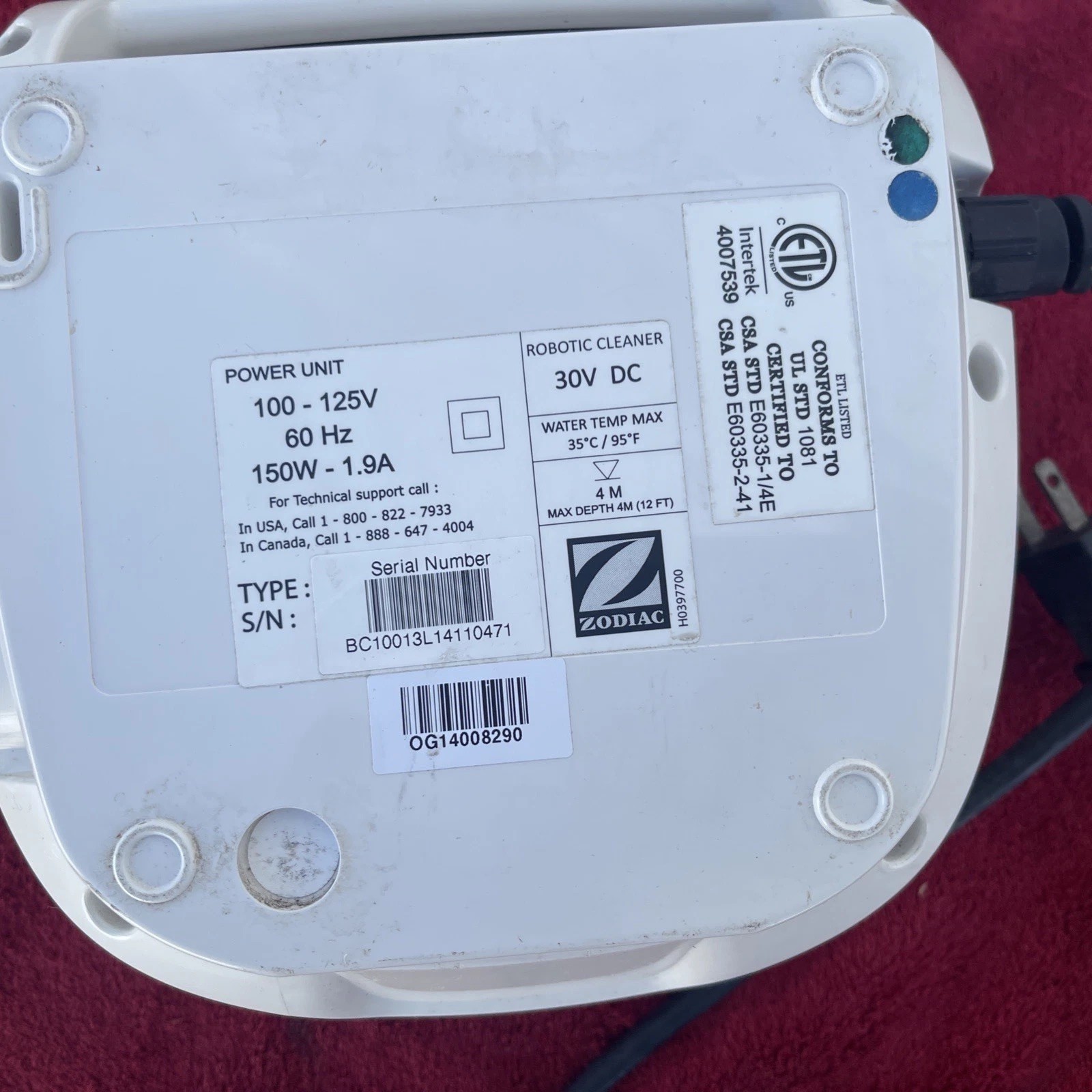 ZODIAC POLARIS POWER SUPPLY CONTROL UNIT For 9450 SPORT