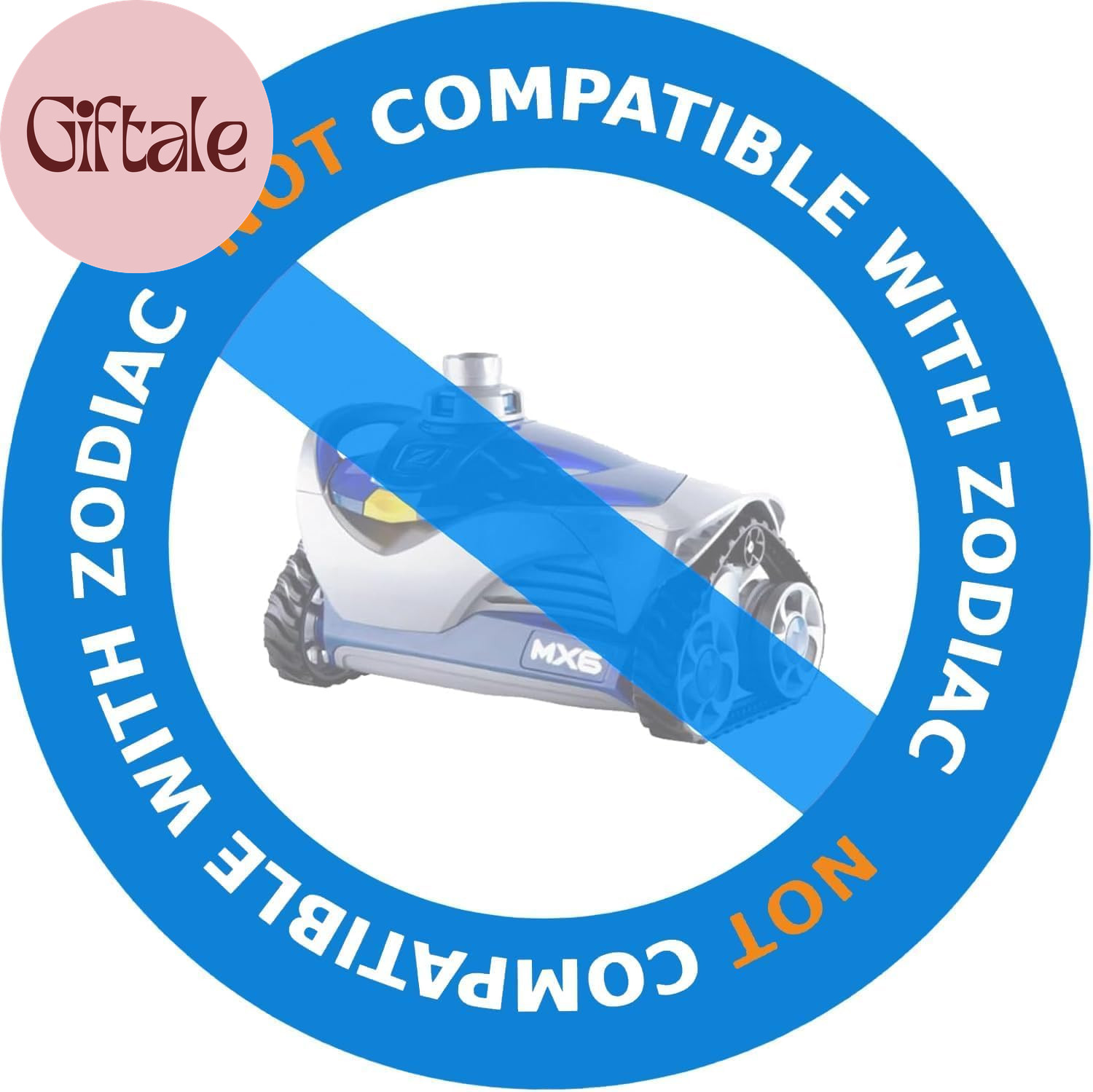 Pool Vacuum Hose 40 Feet (12 X 40 Inch), 1.5 Inch Cuffs, Compatible with Most In
