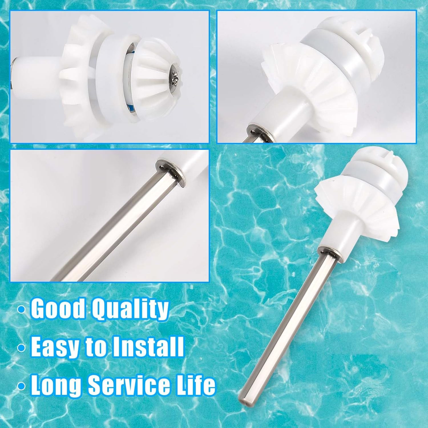 2 Packs Pool Cleaner Parts for MX8 MX8EL MX6 MX6EL Elite, Pool Cleaner Drive Sha