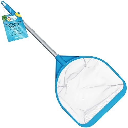 Pool Skimmer Net 30 Inch Fine Mesh Hand Held Spa Hot Tub Pond Cleaning Deep