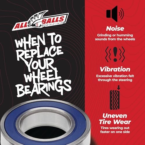 Racing Wheel Bearing Kit 25-1719 Compatible with/Replacement for Yamaha YZF