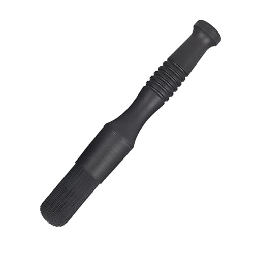 Car Parts Washer Brush, Bullet Head Parts Cleaning Brush for Cleaning Car Black