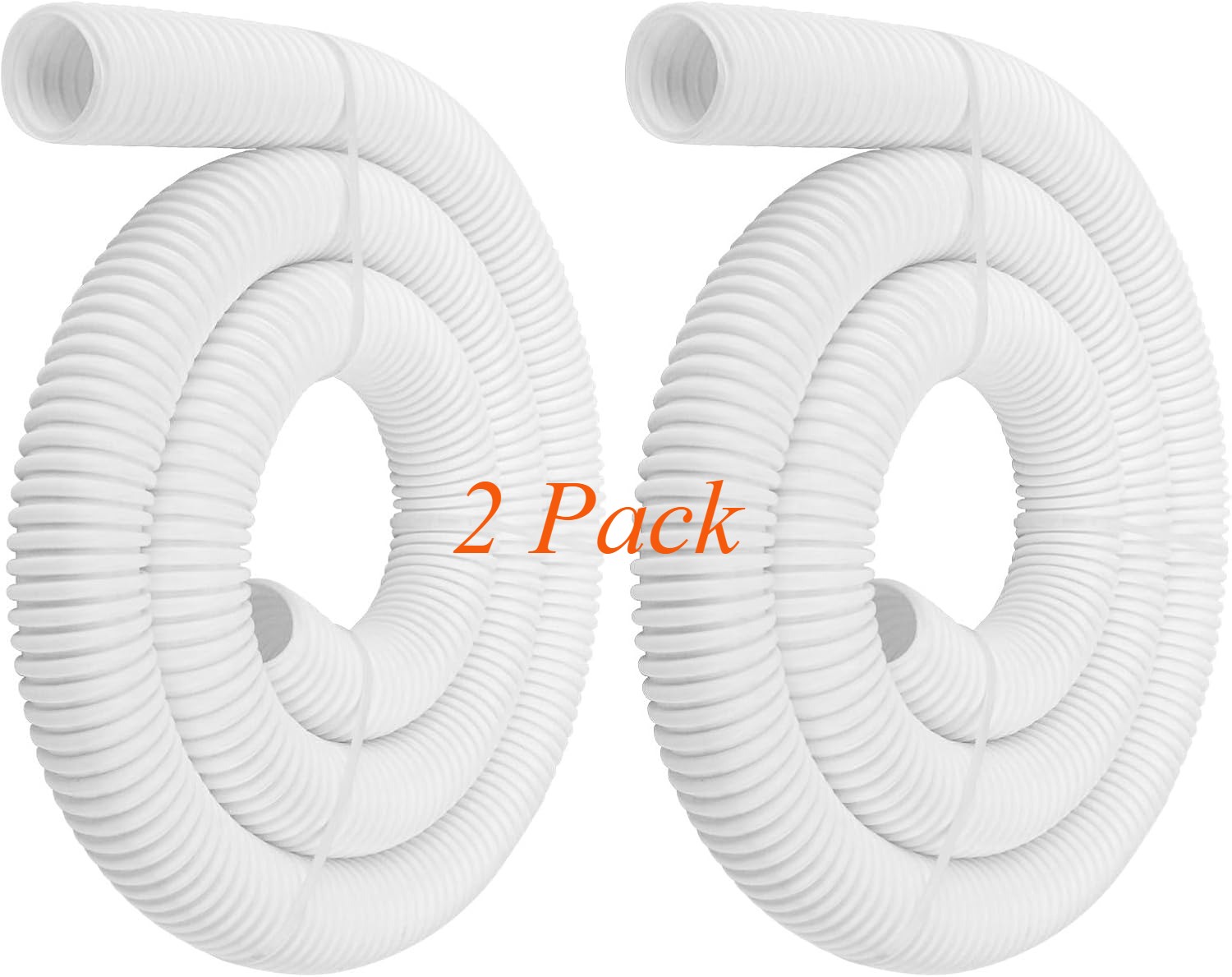 2 Pcs 9-100-3102 6Ft Feed Hose for Polaris 360 Cleaner White