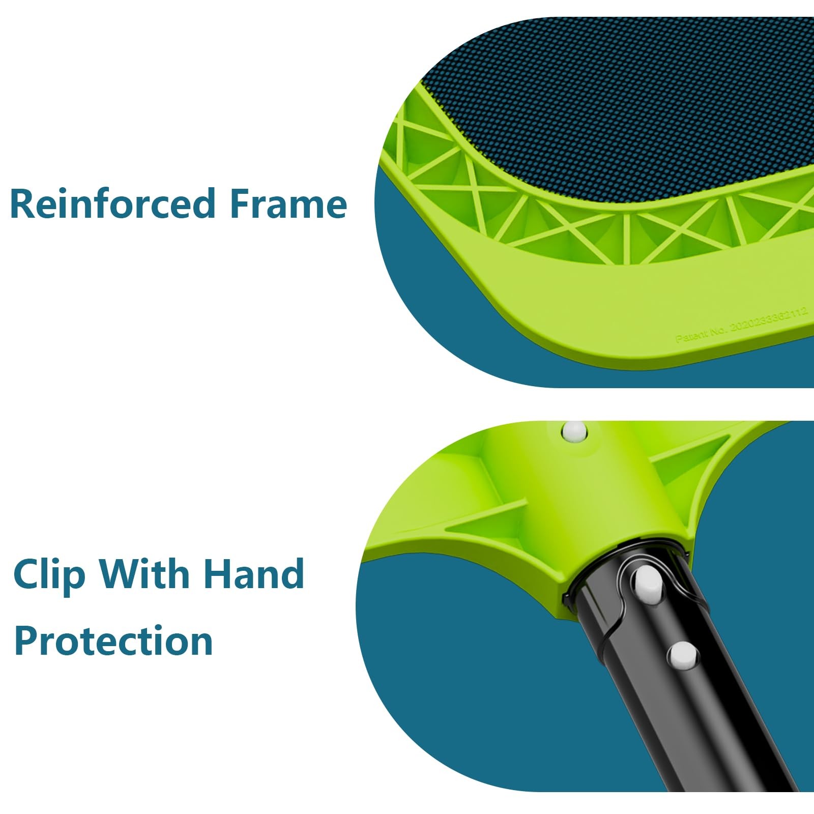 Heavy Duty Pool Skimmer Net – Reinforced Frame for Spa, Pond, and Pool Cleaning
