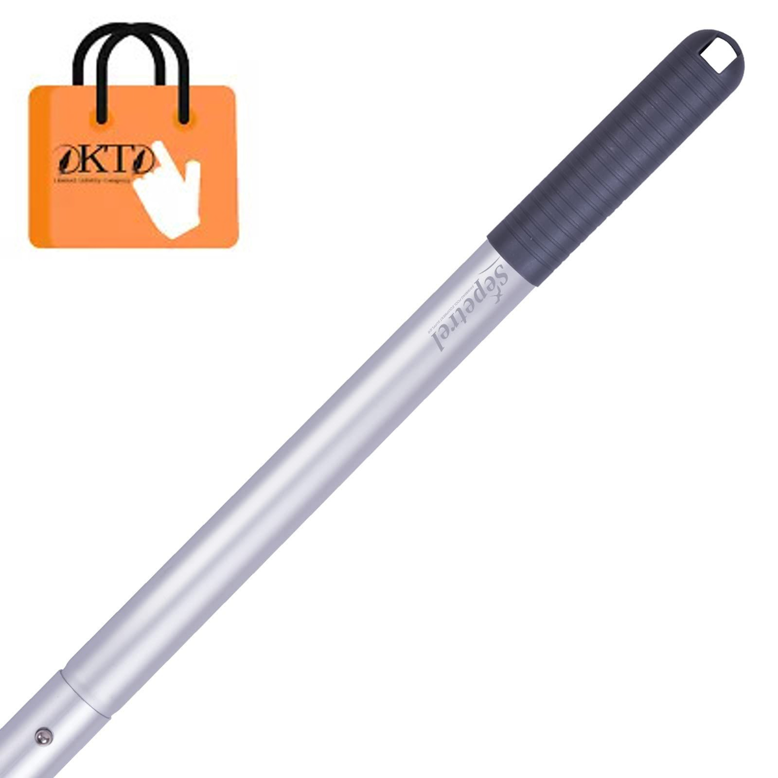 Pool Pole – 10.5 Foot Anodized Aluminum Extension Feet, Gray