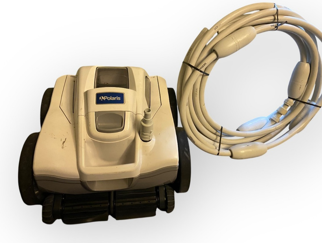 🍉 The Polaris Quattro P40 Pressure Side Pool Cleaner Vacuum (F40) powers on FL