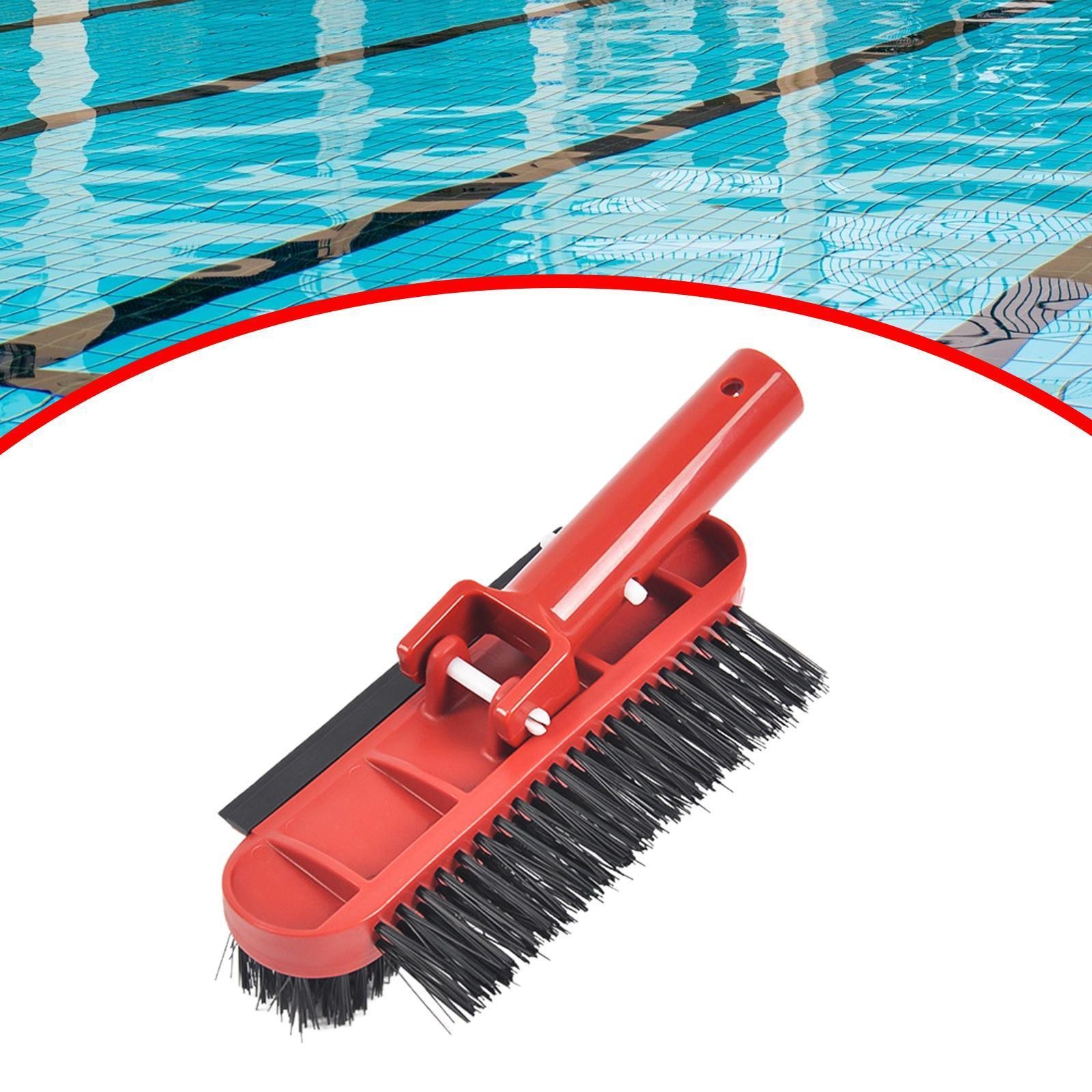 Pool Brush Cleaner Handheld Comfort Grip for Stair & Corner Sturdy Multipurpose